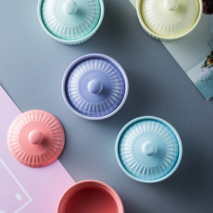 Nordic Ceramic Baking Bowl with Lid