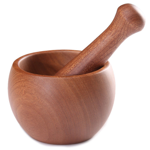 Rounded Mortar Mashed Garlic