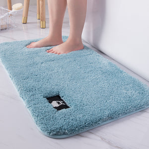 High Wool Bathroom Carpet